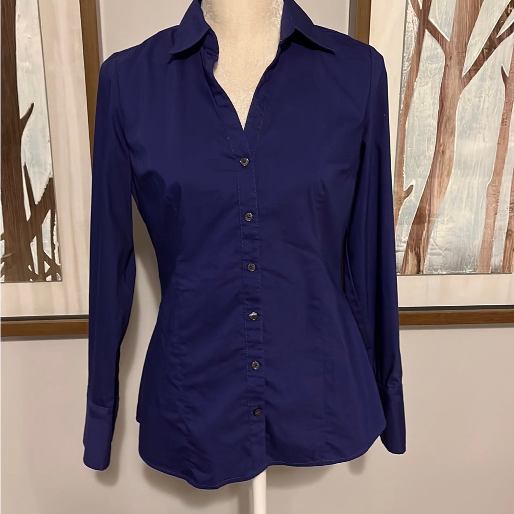 Deep Purple Medium Button Down